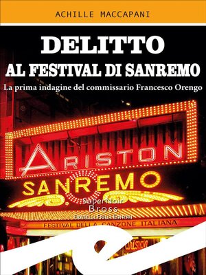 cover image of Delitto al Festival di Sanremo